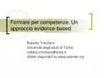 Formare per competenze. Un approccio evidence-based. - slide 1