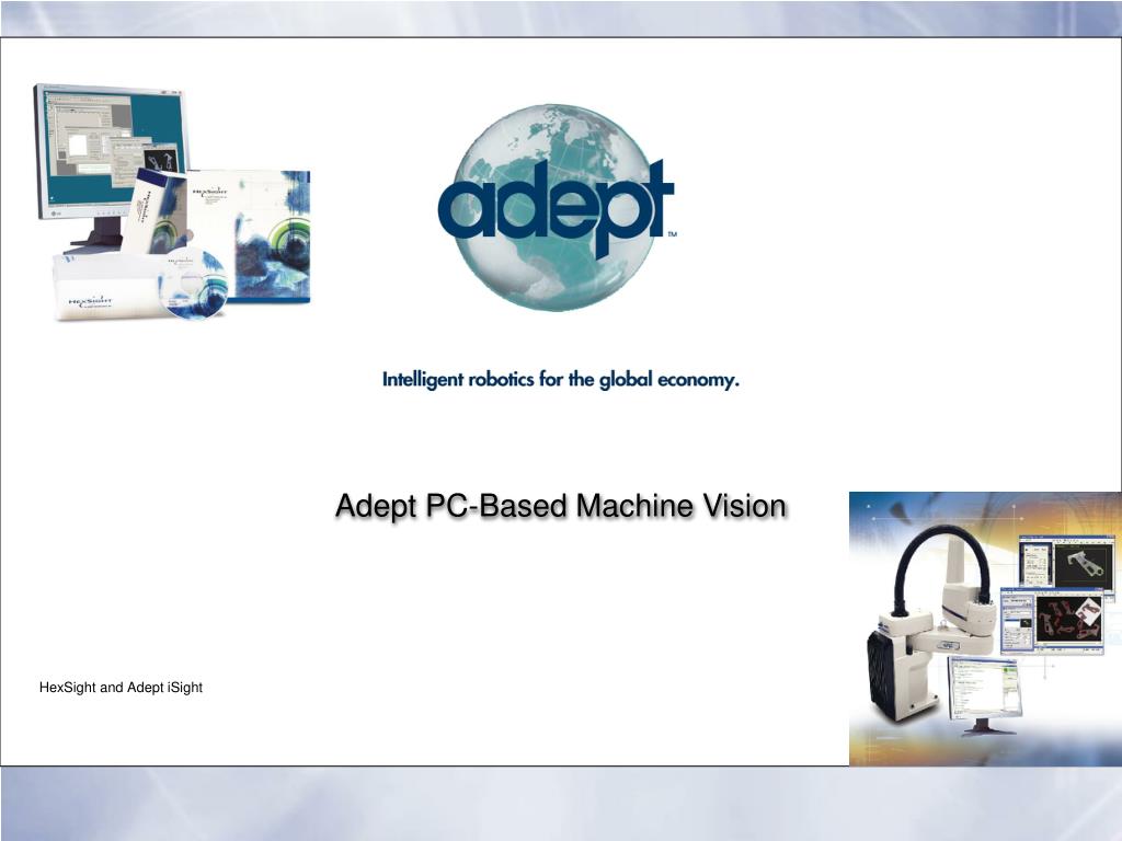 Adept PC-Based Machine Vision - slide 1