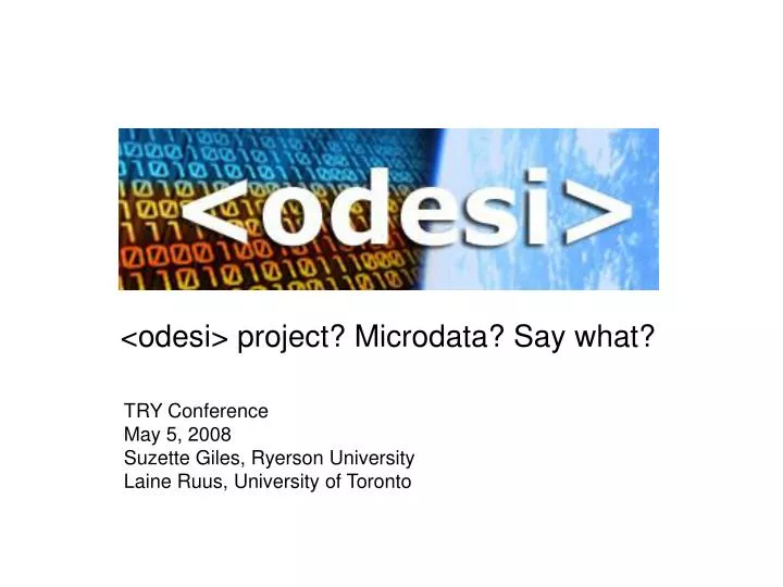 odesi project microdata say what