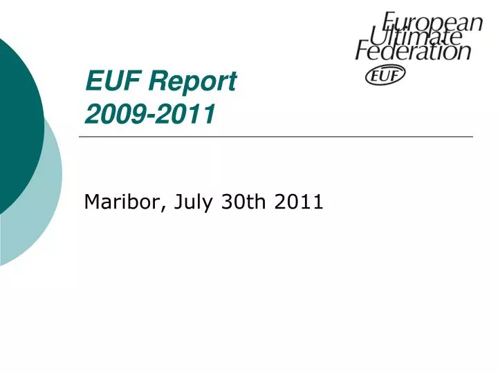 euf report 2009 2011