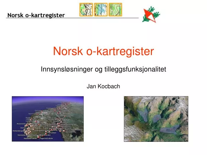 norsk o kartregister