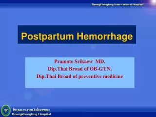 postpartum hemorrhage