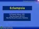 Eclampsia - slide 1