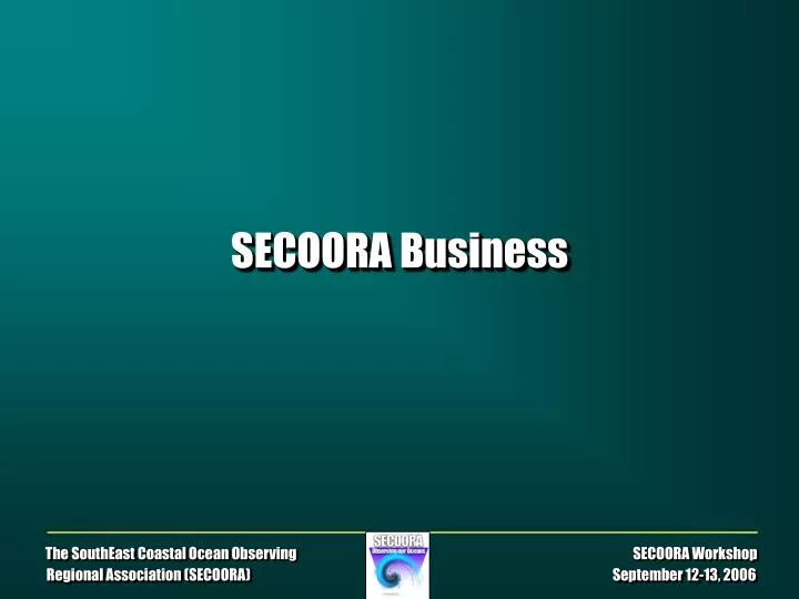 secoora business