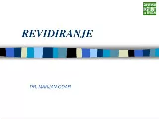 revidiranje