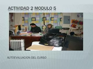 autoevaluacion del curso