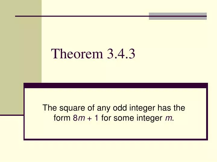 theorem 3 4 3