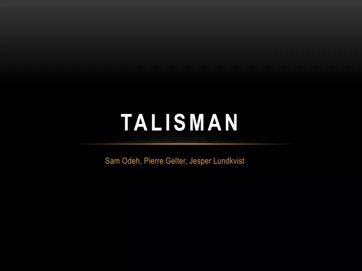 talisman