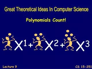 Polynomials Count!