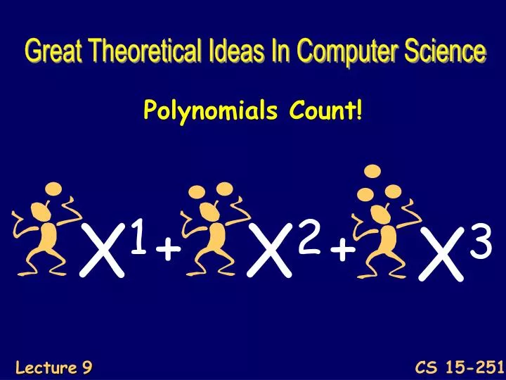 polynomials count