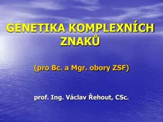 genetika komplexn ch znak