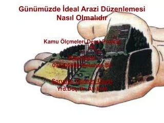 g n m zde deal arazi d zenlemesi nas l olmal d r