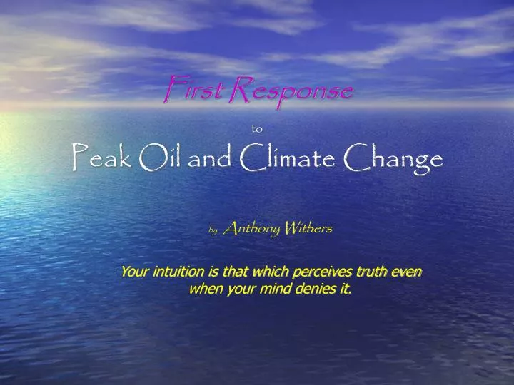 by anthony withers your intuition is that which perceives truth even when your mind denies it