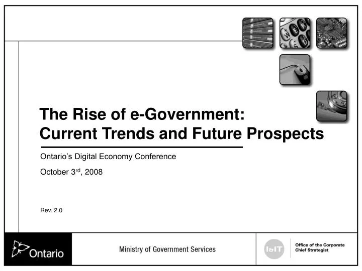 the rise of e government current trends and future prospects