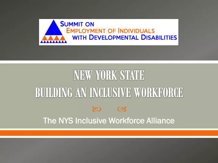 new york state building an inclusive workforce