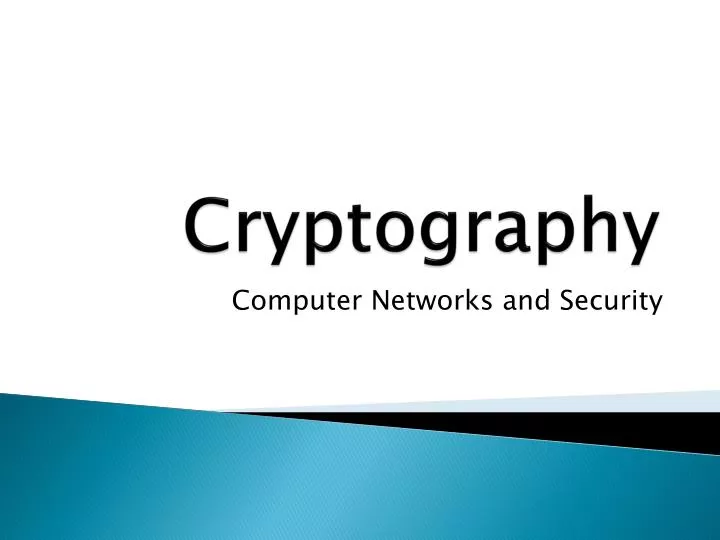 cryptography