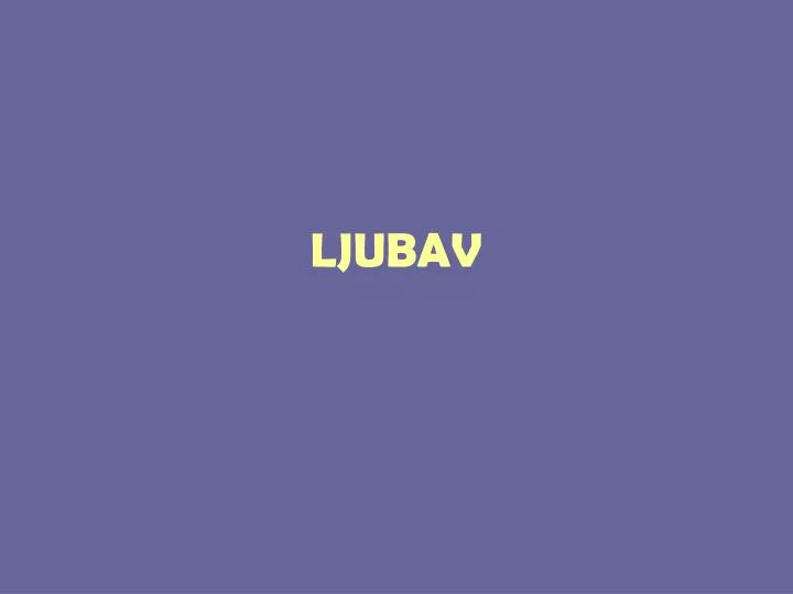 ljubav