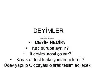 dey mler