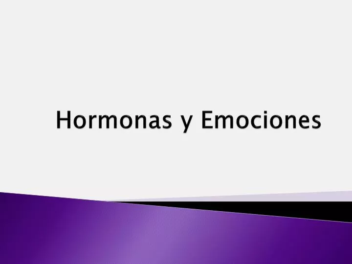 hormonas y emociones
