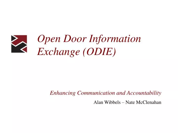 open door information exchange odie