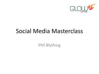 Social Media Masterclass