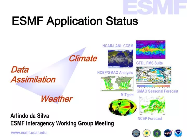 esmf application status