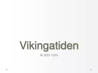 vikingatiden