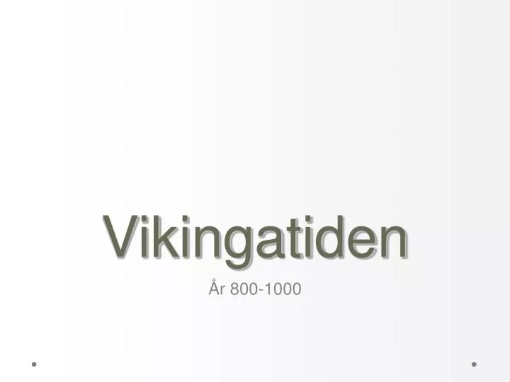 vikingatiden