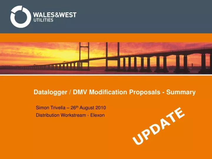 datalogger dmv modification proposals summary