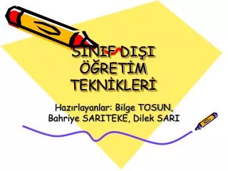 sinif di i ret m tekn kler