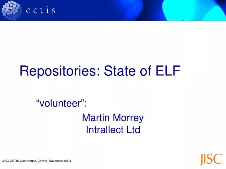 repositories state of elf