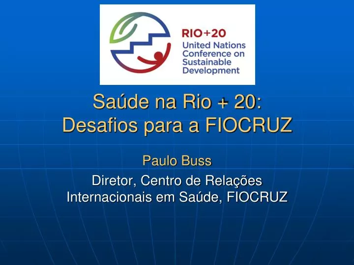 sa de na rio 20 desafios para a fiocruz