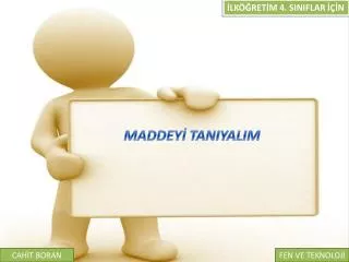 maddey taniyalim