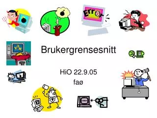 brukergrensesnitt