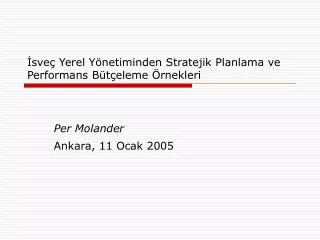 sve yerel y netiminden stratejik planlama ve performans b t eleme rnekleri