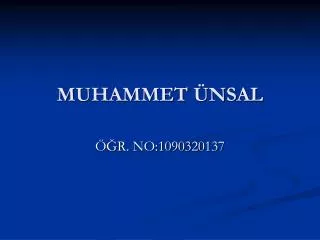muhammet nsal