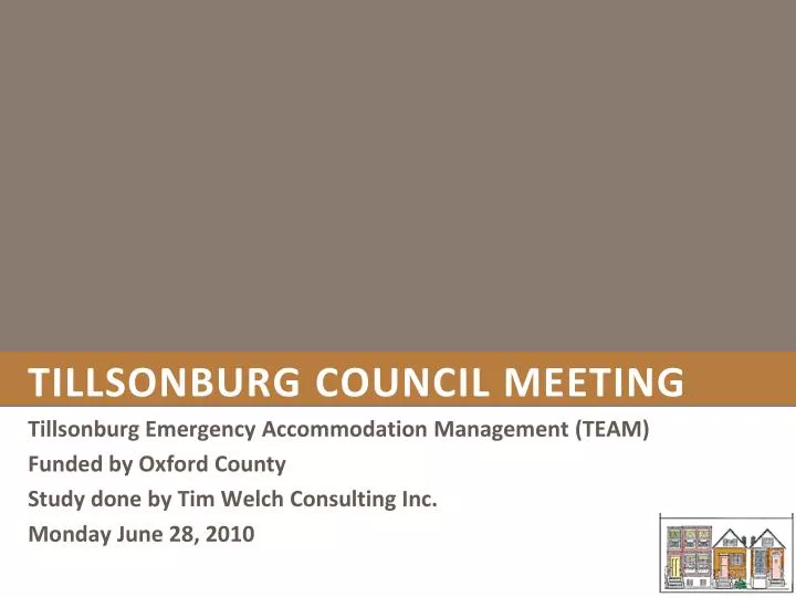 tillsonburg council meeting