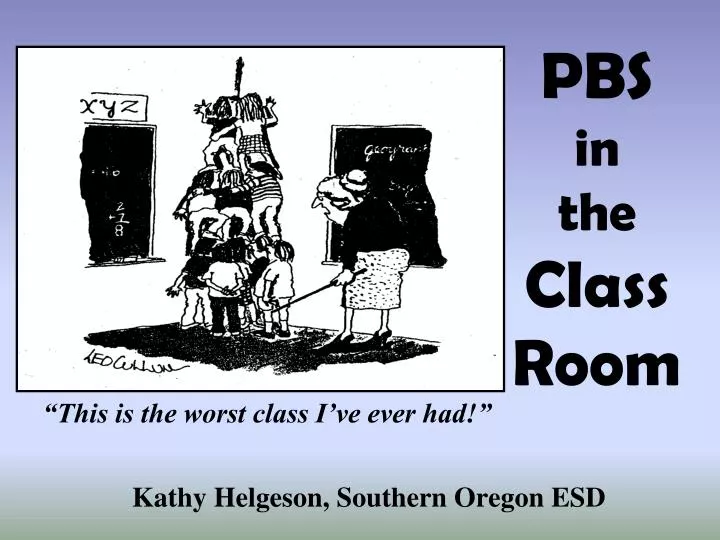 pbs in the class room