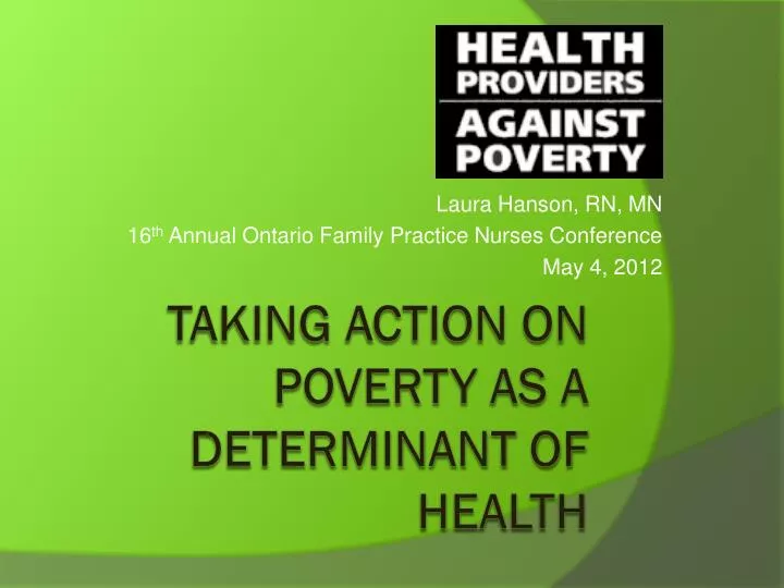 laura hanson rn mn 16 th annual ontario family practice nurses conference may 4 2012