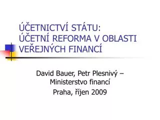 etnictv st tu etn reforma v oblasti ve ejn ch financ