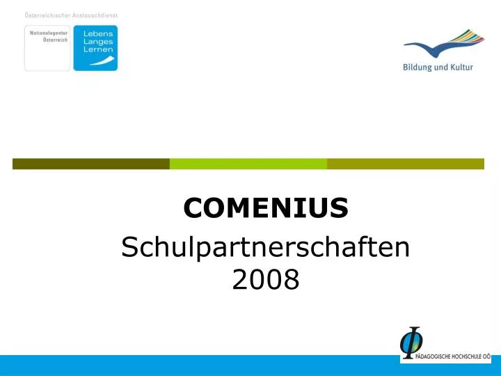 comenius schulpartnerschaften 2008