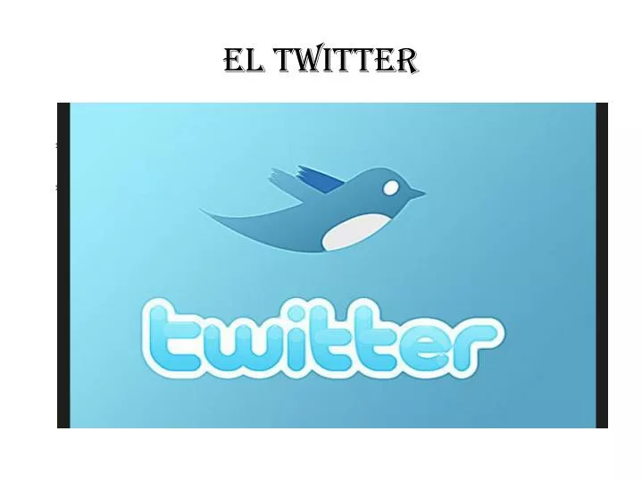 el twitter