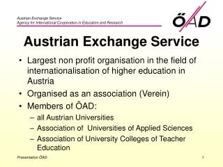 Austrian Exchange Service