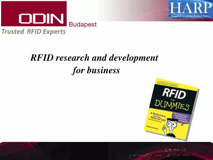 rfid research and development for business