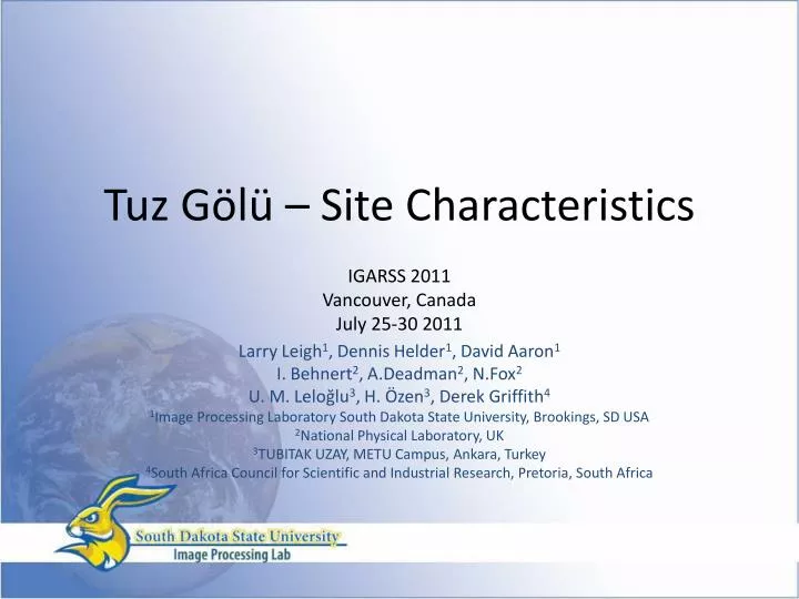 tuz g l site characteristics