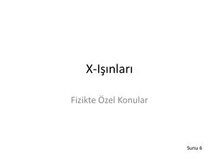 x i nlar