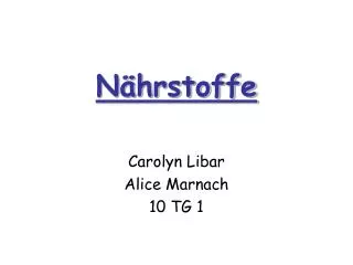 n hrstoffe