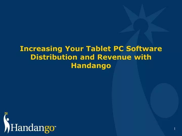 increasing your tablet pc software distribution and revenue with handango
