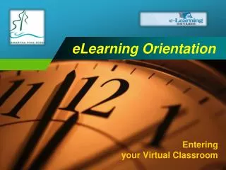 eLearning Orientation