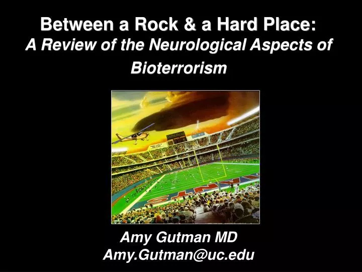 between a rock a hard place a review of the neurological aspects of bioterrorism